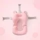 Cadita pliabila cu termometru si suport anatomic Genua Premium pink Cadita pliabila cu termometru si suport anatomic Genua Premium pink