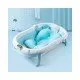 Cadita pliabila cu termometru si suport anatomic Genua Premium blue Cadita pliabila cu termometru si suport anatomic Genua Premium blue