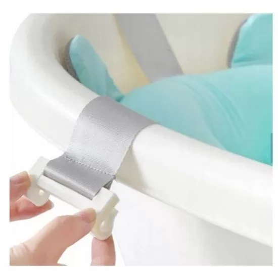 Cadita pliabila cu termometru si suport anatomic Genua Premium grey Cadita pliabila cu termometru si suport anatomic Genua Premium grey