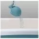 Cadita pliabila XL cu suport anatomic Kasia blue si jucarie