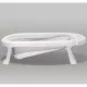 Cadita pliabila XL cu suport anatomic Kasia pink si jucarie Cadita pliabila XL cu suport anatomic Kasia pink si jucarie