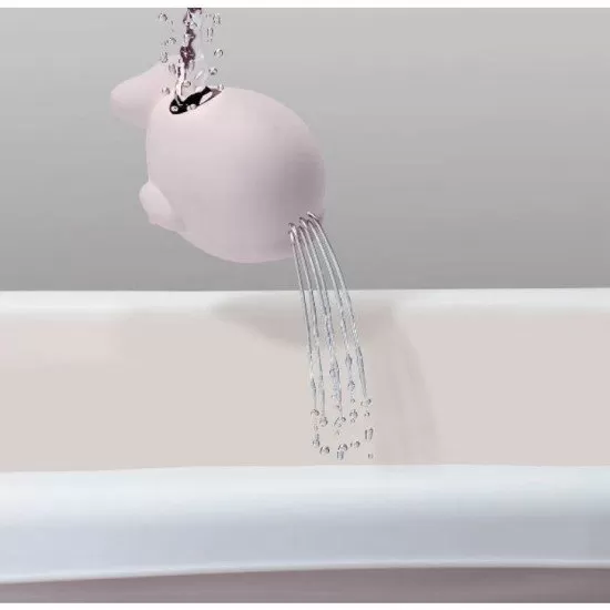 Cadita pliabila XL cu suport anatomic Kasia pink si jucarie Cadita pliabila XL cu suport anatomic Kasia pink si jucarie
