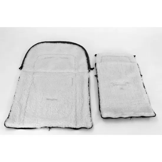 Sac de iarna pentru carucior cu interior din lana pentru 0-3 ani Camicco gri Sac de iarna pentru carucior cu interior din lana pentru 0-3 ani Camicco gri