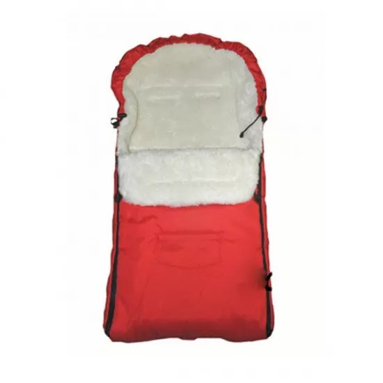 Sac de iarna pentru carucior cu interior din lana pentru 0-3 ani Camicco rosu Sac de iarna pentru carucior cu interior din lana pentru 0-3 ani Camicco rosu