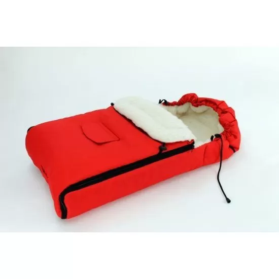 Sac de iarna pentru carucior cu interior din lana pentru 0-3 ani Camicco rosu Sac de iarna pentru carucior cu interior din lana pentru 0-3 ani Camicco rosu