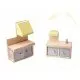 Casuta de papusi My Grey Dollhouse cu accesorii