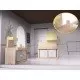 Casuta de papusi My Grey Dollhouse cu accesorii