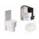 Casuta de papusi My Grey Dollhouse cu accesorii