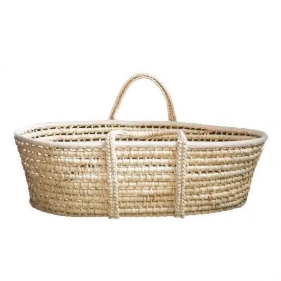 Cosulet bebe pentru dormit handmade din material ecologic Ahoj Baby natur, include stand cu sistem de leganare Cosulet bebe pentru dormit handmade din material ecologic Ahoj Baby natur, include stand cu sistem de leganare
