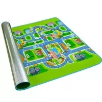 Covoras de joaca termic si educativ 200x160 cm On the Road