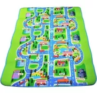 Covoras de joaca termic si educativ 200x160 cm On the Road