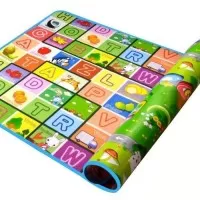 Covoras de joaca termic si educativ cu doua fete 180x120 cm My Little Farm