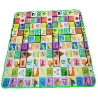 Covoras de joaca termic si educativ cu doua fete 180x120 cm My Little Farm