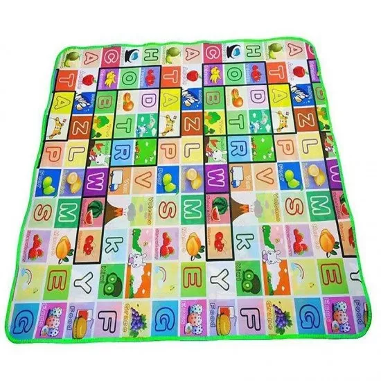 Covoras de joaca termic si educativ cu doua fete 180x120 cm My Little Farm Covoras de joaca termic si educativ cu doua fete 180x120 cm My Little Farm