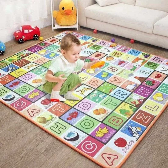 Covoras de joaca termic si educativ cu doua fete 180x120 cm My Little Farm Covoras de joaca termic si educativ cu doua fete 180x120 cm My Little Farm