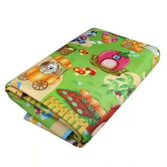 Covoras de joaca termic si educativ cu doua fete 180x120 cm My Little Farm Covoras de joaca termic si educativ cu doua fete 180x120 cm My Little Farm