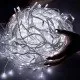 Instalatie luminoasa de Craciun 300 leduri, 13 m, 8 functii, exterior/interior, tip perdea de turturi alb rece Instalatie luminoasa de Craciun 300 leduri, 13 m, 8 functii, exterior/interior, tip perdea de turturi alb rece