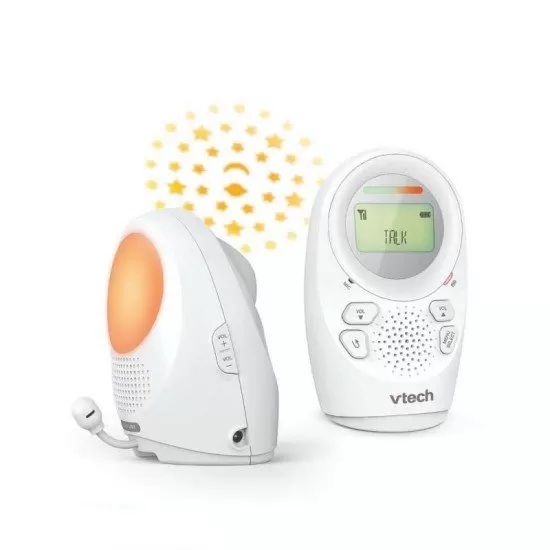 Interfon digital bidirectional cu proiector, melodii si lumina de veghe Vtech DM1212 Interfon digital bidirectional cu proiector, melodii si lumina de veghe Vtech DM1212