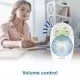 Interfon digital bidirectional cu proiector, melodii si lumina de veghe Vtech DM1212 Interfon digital bidirectional cu proiector, melodii si lumina de veghe Vtech DM1212