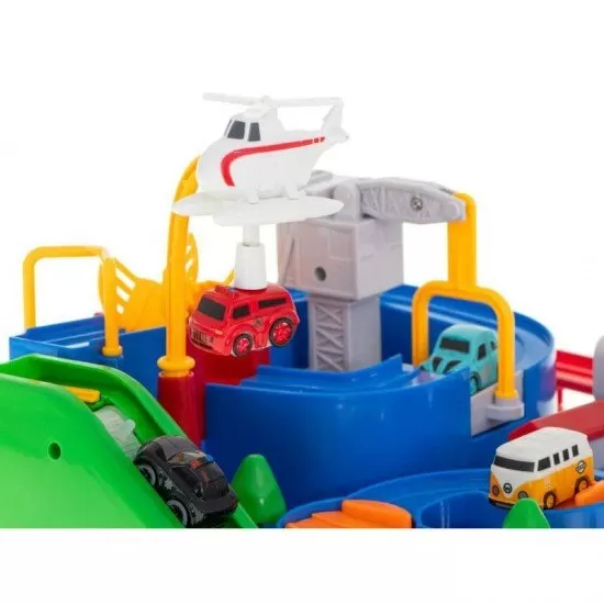 Joc interactiv - Parcarea cu obstacole cu 4 masinute Joc interactiv - Parcarea cu obstacole cu 4 masinute