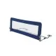 Protectie pat rabatabila pentru somiera adancita Olmitos 150 cm marine Protectie pat rabatabila pentru somiera adancita Olmitos 150 cm marine