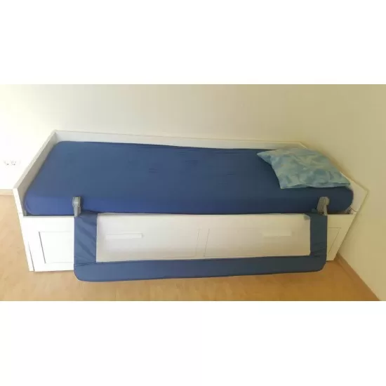 Protectie pat rabatabila pentru somiera adancita Olmitos 150 cm marine Protectie pat rabatabila pentru somiera adancita Olmitos 150 cm marine