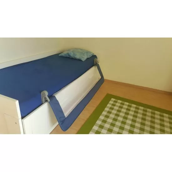 Protectie pat rabatabila pentru somiera adancita Olmitos 150 cm marine Protectie pat rabatabila pentru somiera adancita Olmitos 150 cm marine
