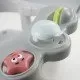 Scaun baie bebe cu stropitoare si jucarii gri, tavita frontala detasabila Olmitos Scaun baie bebe cu stropitoare si jucarii gri, tavita frontala detasabila Olmitos