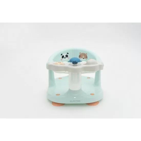Scaun baie bebe cu stropitoare si jucarii, tavita frontala detasabila Olmitos Scaun baie bebe cu stropitoare si jucarii, tavita frontala detasabila Olmitos