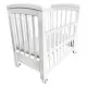 Patut co-sleeping 85x48 cm cu laterala culisanta Dreamy Mini Alb + saltea Patut co-sleeping 85x48 cm cu laterala culisanta Dreamy Mini Alb + saltea