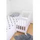Patut co-sleeping 85x48 cm cu laterala culisanta Dreamy Mini Alb + saltea Patut co-sleeping 85x48 cm cu laterala culisanta Dreamy Mini Alb + saltea