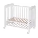 Patut co-sleeping 85x48 cm cu laterala culisanta Dreamy Mini Alb + saltea Patut co-sleeping 85x48 cm cu laterala culisanta Dreamy Mini Alb + saltea