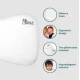 Perna bebelusi anti plagiocefalie 0-36 luni, forma ergonomica cu spuma memory, 2 huse detasabile, certificata in Germania, Koala Perfect Head Maxi White Perna bebelusi anti plagiocefalie 0-36 luni, forma ergonomica cu spuma memory, 2 huse detasabile, certificata in Germania, Koala Perfect Head Maxi White