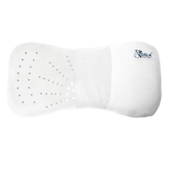 Perna bebelusi anti plagiocefalie 0-36 luni, forma ergonomica cu spuma memory, 2 huse detasabile, certificata in Germania, Koala Perfect Head Maxi White Perna bebelusi anti plagiocefalie 0-36 luni, forma ergonomica cu spuma memory, 2 huse detasabile, certificata in Germania, Koala Perfect Head Maxi White