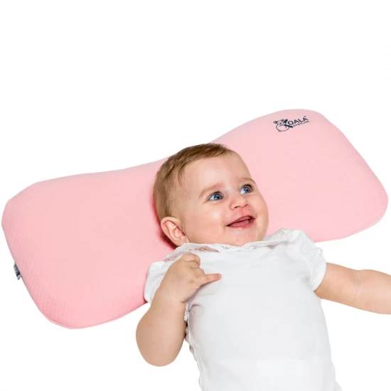 Perna bebelusi anti plagiocefalie 0-36 luni, forma ergonomica cu spuma memory, 2 huse detasabile, certificata in Germania, Koala Perfect Head Maxi Pink Perna bebelusi anti plagiocefalie 0-36 luni, forma ergonomica cu spuma memory, 2 huse detasabile, certificata in Germania, Koala Perfect Head Maxi Pink