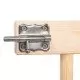 Poarta de siguranta extensibila din lemn natur 72-122 cm Springos Wooden Poarta de siguranta extensibila din lemn natur 72-122 cm Springos Wooden