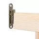 Poarta de siguranta extensibila din lemn natur 72-122 cm Springos Wooden Poarta de siguranta extensibila din lemn natur 72-122 cm Springos Wooden