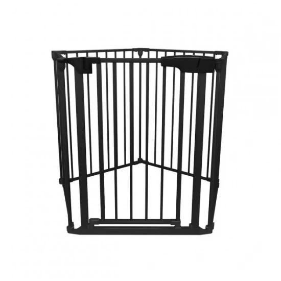 Poarta de siguranta transformabila in tarc modular cu 5 panouri, model configurabil, Guradian 6 Black Poarta de siguranta transformabila in tarc modular cu 5 panouri, model configurabil, Guradian 6 Black