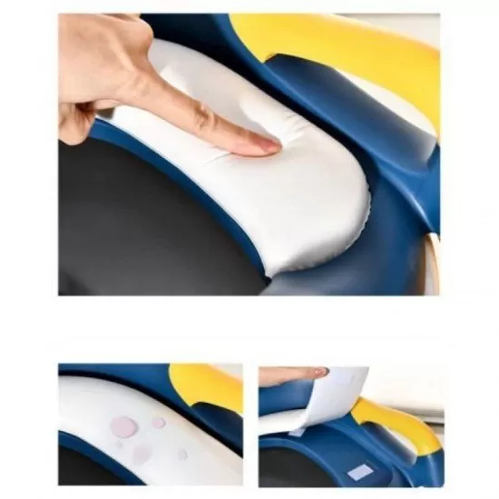 Reductor toaleta cu scarita si colac moale Albastru Reductor toaleta cu scarita si colac moale Albastru