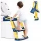 Reductor toaleta cu scarita si colac moale York Blue Reductor toaleta cu scarita si colac moale York Blue