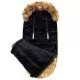 Sac pentru carucior calduros cu blanita detasabila Marelo Black Gold Sac pentru carucior calduros cu blanita detasabila Marelo Black Gold