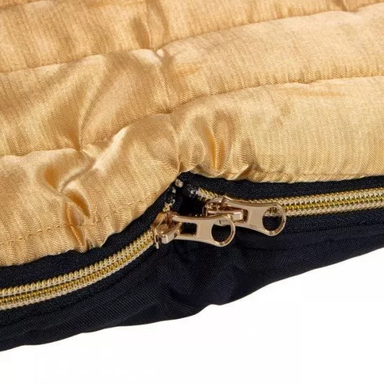 Sac pentru carucior calduros cu blanita detasabila Marelo Black Gold Sac pentru carucior calduros cu blanita detasabila Marelo Black Gold