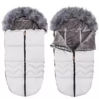 Sac pentru carucior multifunctional 4 in 1 Raev Grey