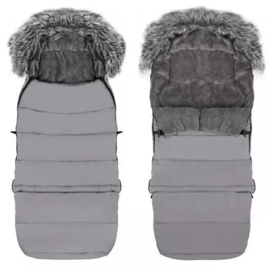Sac pentru carucior transformabil 120 cm Kettu Maxi grey