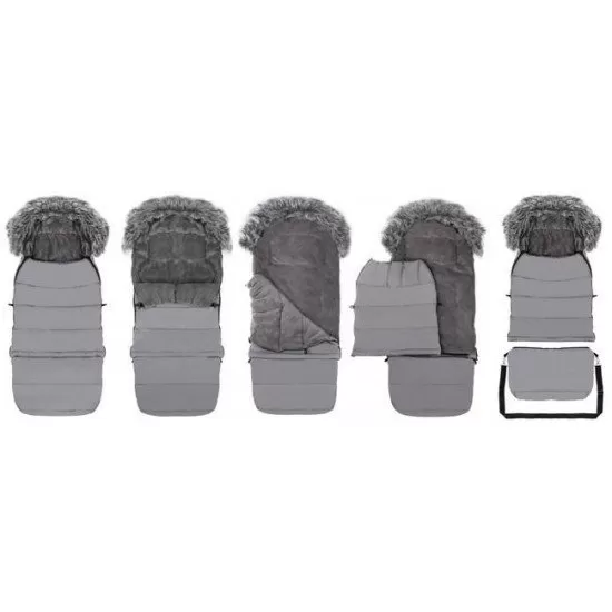 Sac pentru carucior transformabil 120 cm Kettu Maxi grey