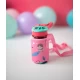 Set 3 in 1 recipient din tritan cu pai 500 ml, termos otel inoxidabil 350 ml, cu capac, maner, husa neopren si bretea transport Olmitos Mermaid Set 3 in 1 recipient din tritan cu pai 500 ml, termos otel inoxidabil 350 ml, cu capac, maner, husa neopren si bretea transport Olmitos Mermaid