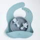 Set diversificare bebelusi 4 piese Olmitos blue Set diversificare bebelusi 4 piese Olmitos blue