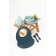 Set diversificare bebelusi 7 piese Olmitos Bear blue Set diversificare bebelusi 7 piese Olmitos Bear blue