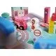 Set constructie din lemn My Town 128 piese Set constructie din lemn My Town 128 piese