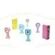 Set constructie din lemn My Town 135 piese Set constructie din lemn My Town 135 piese